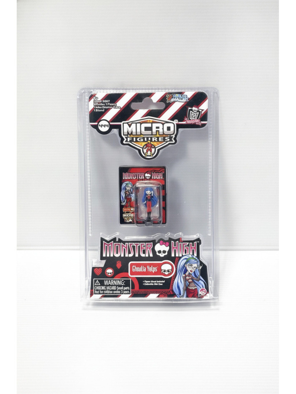 Worlds Smallest Monster High Micro Figures Ghoulia Yelps Mini Case Stand NWT